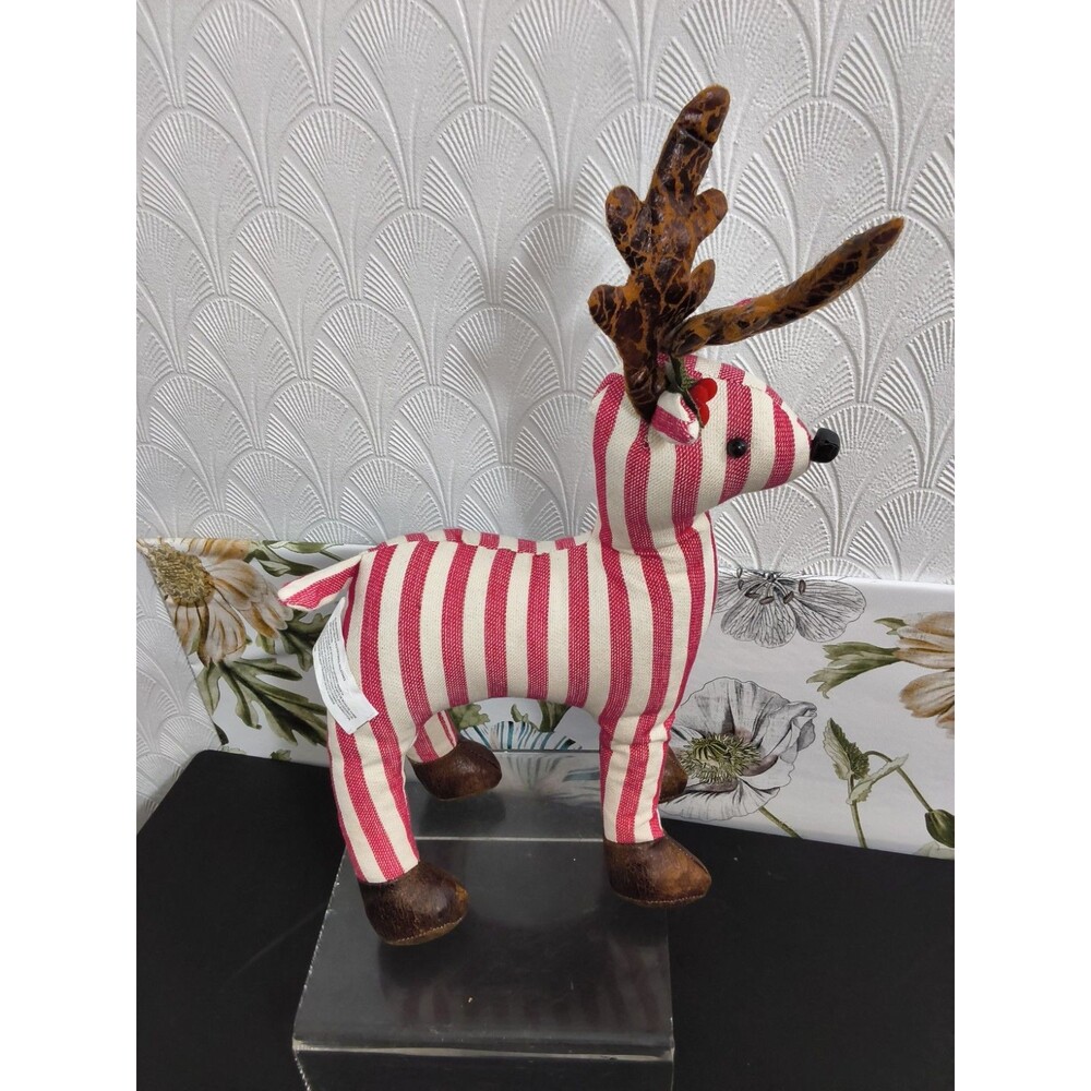 Red & White Striped Reindeer Posh
